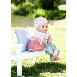 Zapf Creation Baby Annabell Active Casque De Vélo 43 Cm -Magasin De Produits Pour Bébés baby annabell active casque de velo 43 cm f450