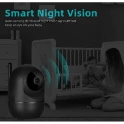 Babyphone Vidéo Wi-Fi Caméra Caméra Vidéo HD WiFi 3MP Moniteur De Vidéosurveillance, Avec Détection De Mouvement Caméra IP Sans Fil -Magasin De Produits Pour Bébés babyphone video wi fi camera camera video hd wifi 2fcf