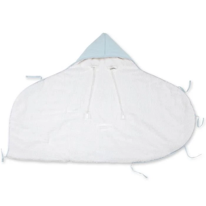 BEMINI - Nid D'ange Doublé Teddy - Bleu - 0/4 Mois 4 BEMINI - Nid D'ange Doublé Teddy - Bleu - 0/4 Mois – Image 2