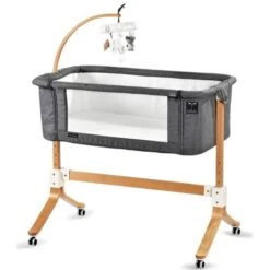 Berceau Lit Cododo éco-responsable - Mondodo My Planet - Gris