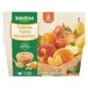 BLEDINA - Coupelles Pommes Poires Mandarines 4x100g