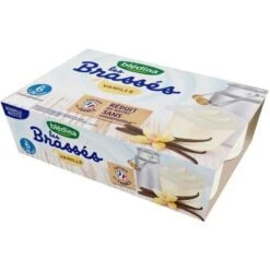 BLEDINA - Les Brassés Vanille 6x95g -Magasin De Produits Pour Bébés bledina les brasses vanille 6x95g 5de0