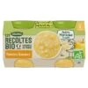 Blédina Les Récoltes Bio Pot Compote Pomme Banane +8m 2 X 130g