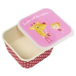 Boîte à Goûter + Gourde Enfant - Girafe -Magasin De Produits Pour Bébés boite a gouter gourde enfant girafe 2dd2