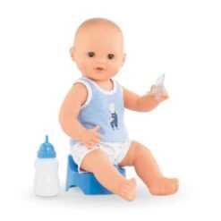 COROLLE - Mon Grand Poupon - Paul Fait Pipi - 36cm - Dès 2 Ans -Magasin De Produits Pour Bébés corolle mon grand poupon paul fait pipi 36cm 23bd