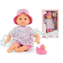 COROLLE - Mon Premier Poupon Corolle - Bébé Bain Coralie Fleurs De Corolle - 30cm - Dès 18 Mois -Magasin De Produits Pour Bébés corolle mon premier poupon corolle bebe bain c 80e6