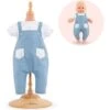 Corolle - T-Shirt Et Salopette Pour Poupon 36cm 2 Corolle - T-Shirt Et Salopette Pour Poupon 36cm -Magasin De Produits Pour Bébés corolle t shirt et salopette pour poupon 36cm 4837