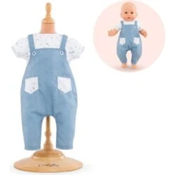 Corolle - T-Shirt Et Salopette Pour Poupon 36cm