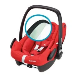 Cosi MAXI COSI Rock, Siège Auto Bébé I-Size,isofix, Groupe 0+, Avec Réducteur, De La Naissance à 12 Mois, 0-13kg,Nomad Red -Magasin De Produits Pour Bébés cosi maxi cosi rock siege auto bebe i size isofix 36bf