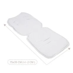 Coussin De Siège Coussin De Poussette 75 X 35 Cm - Reducteur Siege Auto De Poussettede Siège Coton Gaufré Gris Clair Hiboux -Magasin De Produits Pour Bébés coussin de siege coussin de poussette 75 x 35 cm cf4d