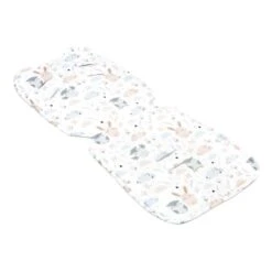 Coussin De Siège Coussin De Poussette 75 X 35 Cm - Reducteur Siege Auto De Poussettede Siège Coton Gaufré Gris Clair Hiboux -Magasin De Produits Pour Bébés coussin de siege coussin de poussette 75 x 35 cm f9d8