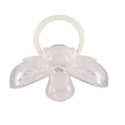 DBB REMOND Sucette Physiologique Libellule 2ème âge En Silicone - Protection Et Collerette Transparents
