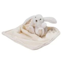 TARTINE ET CHOCOLAT Doudou Lapin Augustin Ecru