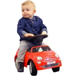 FIAT 500 Porteur Sonique - Rouge -Magasin De Produits Pour Bébés fiat 500 porteur sonique rouge c069