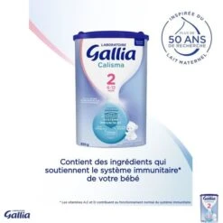 GALLIA Calisma 2 Lait En Poudre Pour Bébé - 3 X 830 G - De 6 Mois à 1 An -Magasin De Produits Pour Bébés gallia calisma 2 lait en poudre pour bebe 3 x 83 9986