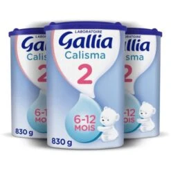 GALLIA Calisma 2 Lait En Poudre Pour Bébé - 3 X 830 G - De 6 Mois à 1 An