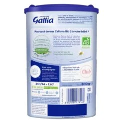 Gallia Calisma Bio 2ème Age 800g -Magasin De Produits Pour Bébés gallia calisma bio 2eme age 800g b4f9