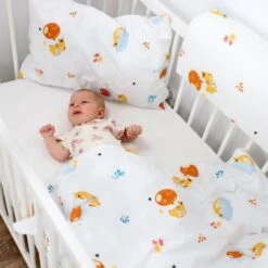 Housse De Couette Enfant 90 X 120 Cm - Parures De Lit Enfants Taie Oreiller 60x40 En Coton Nounours Parure De Lit Bebe -Magasin De Produits Pour Bébés housse de couette enfant 90 x 120 cm parures de 9056