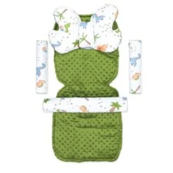 Housse De Siège Insert Landau - Housse De Poussette Enfant Ensemble Avec Protection De Ceinture 75 X 35 Cm Dinosaure