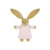 Trousselier Lapin Nid D&apos;Ange Doudou - Lin Rose Poudré 20Cm