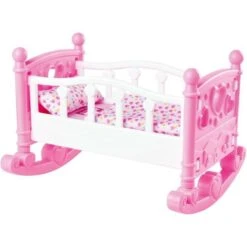 SIMBA New Born Baby Doll Cradle Bed + Accessories -Magasin De Produits Pour Bébés new born baby doll crazle bed accessories 3c7f