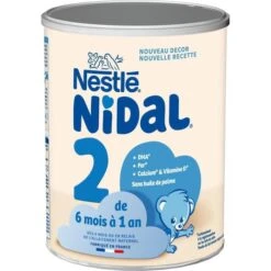 Nidal Lait En Poudre 2ème Âge 6-12m 800g