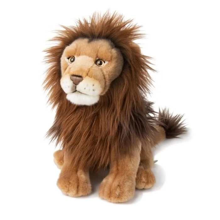 Peluche Lion WWF - Marron - 30 Cm 3 Peluche Lion WWF - Marron - 30 Cm
