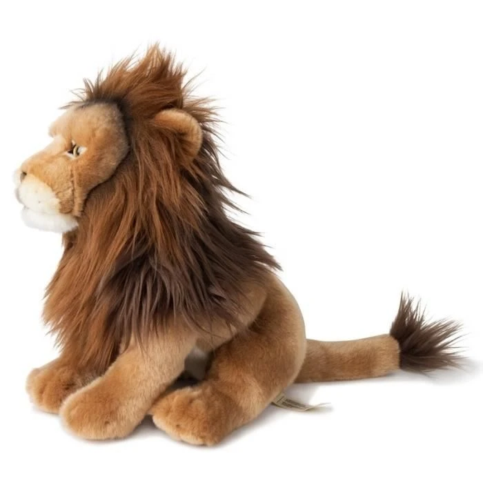 Peluche Lion WWF - Marron - 30 Cm 4 Peluche Lion WWF - Marron - 30 Cm – Image 2