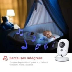 PIMPIMSKY Bébé Moniteur 3.2" LCD Couleur Babyphone Caméra Vidéo Bébé Surveillance 2.4 GHz Bidirectionnelle Vision #9 9 PIMPIMSKY Bébé Moniteur 3.2" LCD Couleur Babyphone Caméra Vidéo Bébé Surveillance 2.4 GHz Bidirectionnelle Vision #9 -Magasin De Produits Pour Bébés pimpimsky bebe moniteur 3 2 lcd couleur babyphone 32d5