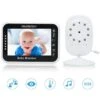 PIMPIMSKY Babyphone Vidéo Moniteur Bébé Caméra Avec Écran 3.4 Pouces Vision Nocturne Interphone Température Ambiante - BLANC -Magasin De Produits Pour Bébés pimpimsky bebe moniteur 3 5 inches lcd couleur bab aa5c