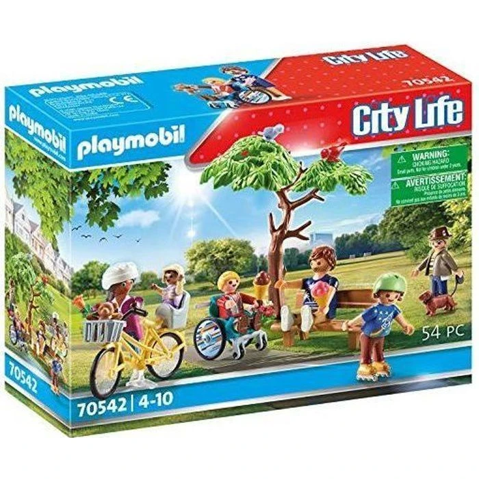 PLAYMOBIL City Life 70542 Au Parc De Ville, à Partir De 4 Ans. 3 PLAYMOBIL City Life 70542 Au Parc De Ville, à Partir De 4 Ans.