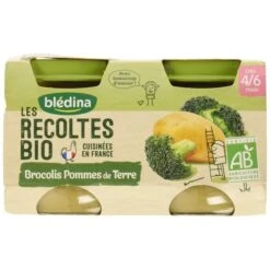 Pot Brocolis Pomme De Terre Bio 260 G Blédina