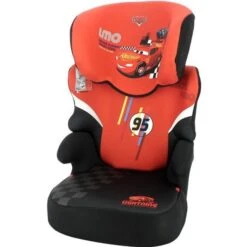 Rehausseur Enfant BEFIX Groupe 2/3 (15-36kg) - 4 étoiles ADAC - Fabrication Française - Cars Disney First