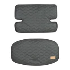 ROBA Coussin De Chaise Haute En 2 Pièces - Design Graphite Matelassé - Pour Toutes Les Chaises Sit Up - Anthracite -Magasin De Produits Pour Bébés roba coussin d assise pour chaises hautes luxe a40d
