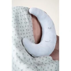 ROBA Coussin Lune En Peluche "roba Style" Pour Enfant - Bleu Clair -Magasin De Produits Pour Bébés roba coussin lune en peluche roba style pour enf 1b7c