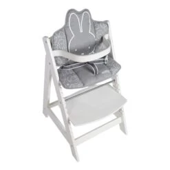 ROBA Coussin "miffy®" Pour Chaise Haute à Escalier - En Deux Parties - Gris -Magasin De Produits Pour Bébés roba coussin miffy r pour chaise haute a escali ed26