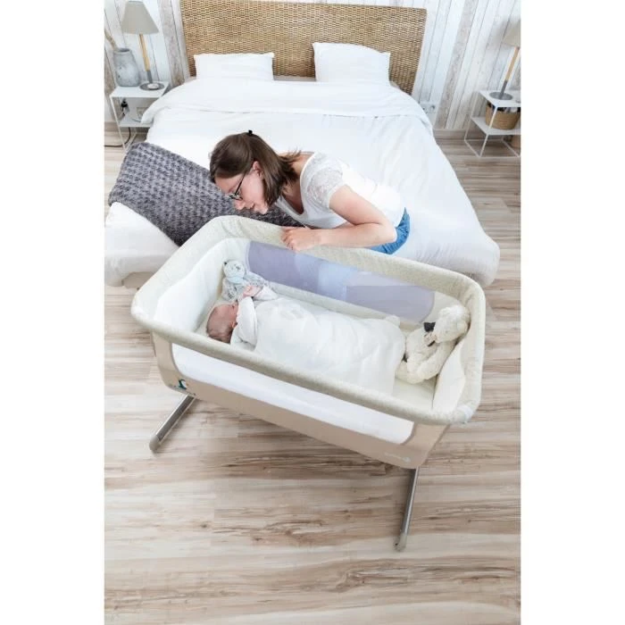 SAFETY 1ST Calidoo Lit Cododo, Berceau Bébé, Lit Bébé, Warm Grey 8 SAFETY 1ST Calidoo Lit Cododo, Berceau Bébé, Lit Bébé, Warm Grey – Image 6