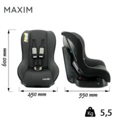 Siège Auto MAXIM Groupe 0/1 (0-18kg), Avec Protection Latérale, Fabrication Française - Nania Access ROUGE -Magasin De Produits Pour Bébés siege auto maxim groupe 0 1 0 18kg avec protect 7b4e