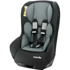 Siège Auto MAXIM Groupe 0/1 (0-18kg), Avec Protection Latérale, Fabrication Française - Nania Access Gris