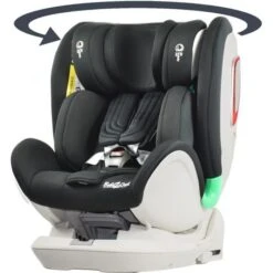 Siège Auto Pivotant I-Volution ISIZE 360° De 0 à 10 Ans : 0 à 135 Cm, ISOFIX