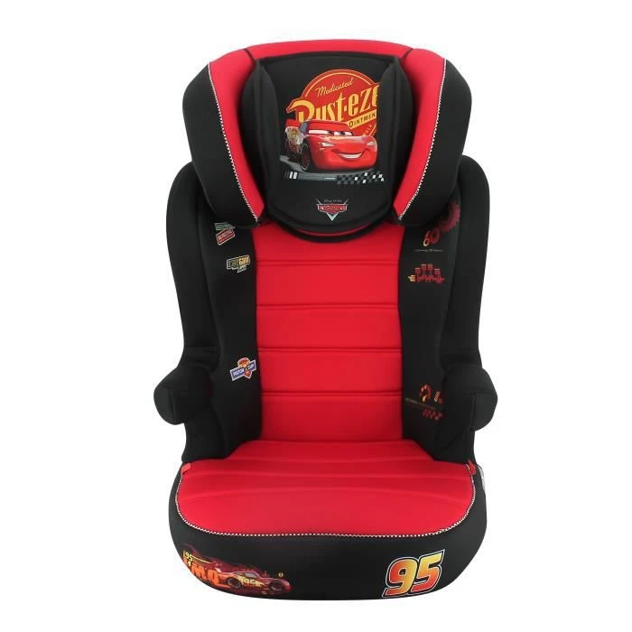 Disney Siège Auto Rehausseur Enfant RWAY Groupe 2-3 (15-36kg), évolutif Avec Protection Latérale - Cars 4 Disney Siège Auto Rehausseur Enfant RWAY Groupe 2-3 (15-36kg), évolutif Avec Protection Latérale - Cars – Image 2