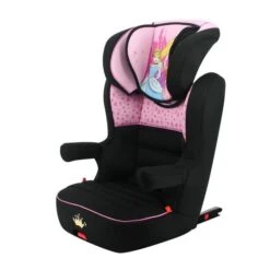 Siège Auto Rehausseur RWAY Easyfix Groupe 2/3 (15-36kg) - Protection Latérale - Fabriqué En France - Disney Princess
