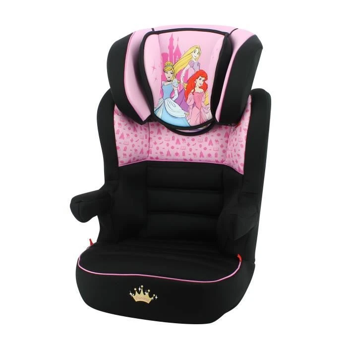 Siège Auto Rehausseur RWAY Groupe 2/3 (15-36kg) - Protection Latérale - Fabriqué En France - Disney Princess 3 Siège Auto Rehausseur RWAY Groupe 2/3 (15-36kg) - Protection Latérale - Fabriqué En France - Disney Princess