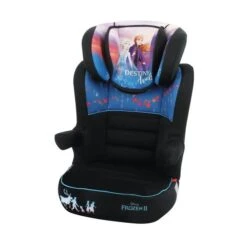 Siège Auto Rehausseur RWAY Groupe 2/3 (15-36kg) - Protection Latérale - Fabriqué En France - Disney La Reine Des Neiges