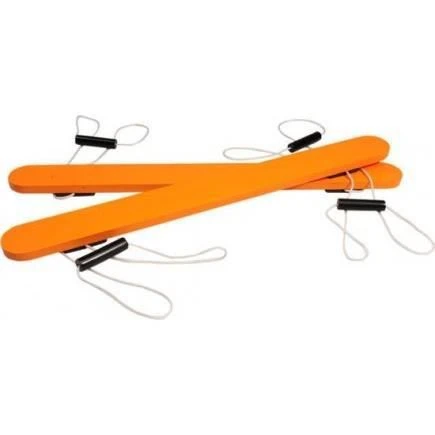 SKIS D'ETE EN BOIS POUR ENFANT - SKIS SUR HERBE… 3 SKIS D'ETE EN BOIS POUR ENFANT - SKIS SUR HERBE…