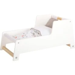 Small Foot Berceau De Poupée Little Button Junior 54x28 Cm Bois Blanc 6 Small Foot Berceau De Poupée Little Button Junior 54x28 Cm Bois Blanc -Magasin De Produits Pour Bébés small foot berceau de poupee little button junior bedf