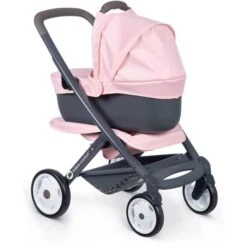 SMOBY - Bébé Confort - Poussette + Landau 3 En 1 Pour Poupons Et Poupées - Roues Silencieuses Et Multidirectionnelles -Magasin De Produits Pour Bébés smoby bebe confort poussette landau 3 en 1 p 5609