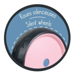 Porteur Métal Rookie - Rose - SMOBY -Magasin De Produits Pour Bébés smoby porteur metal rookie rose b1ff