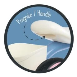 Porteur Métal Rookie - Rose - SMOBY -Magasin De Produits Pour Bébés smoby porteur metal rookie rose e542