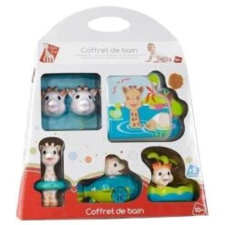 SOPHIE LA GIRAFE Coffret De Bain -Magasin De Produits Pour Bébés sophie la girafe coffret de bain bd2d